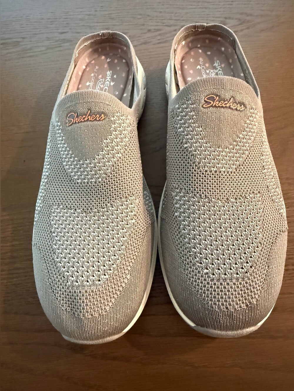 Skechers Knit Slip On Mules Size 9.5